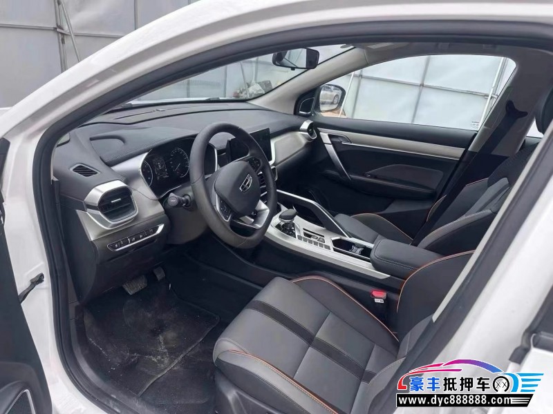 24年吉利缤越轿车抵押车出售