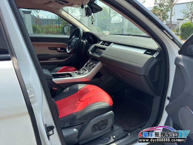 11年路虎揽胜极光轿车抵押车出售