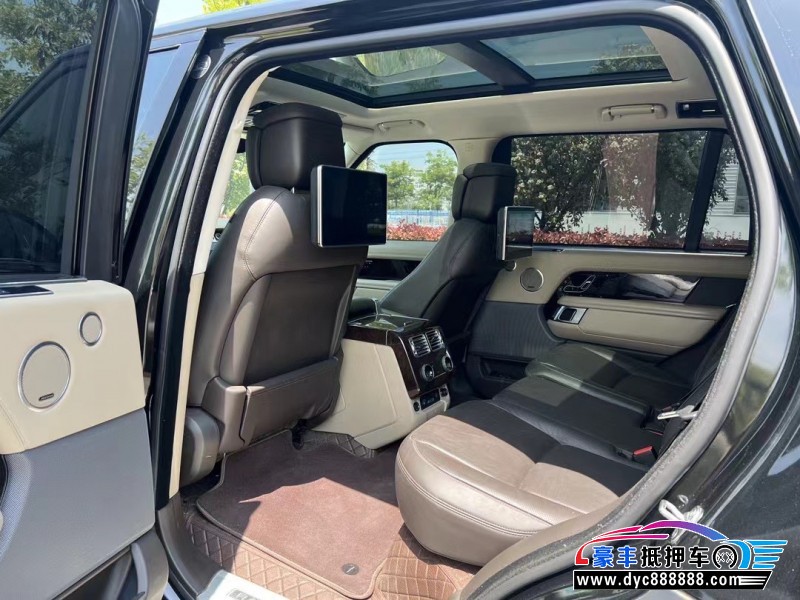 22年路虎揽胜行政轿车抵押车出售