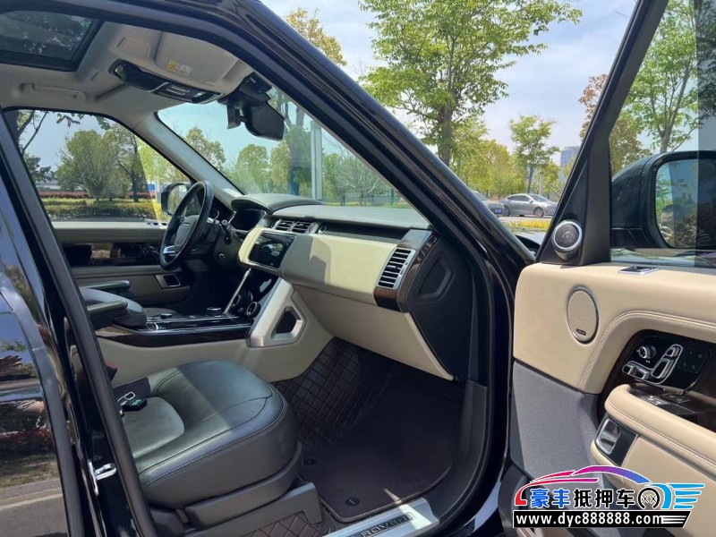 22年路虎揽胜行政轿车抵押车出售