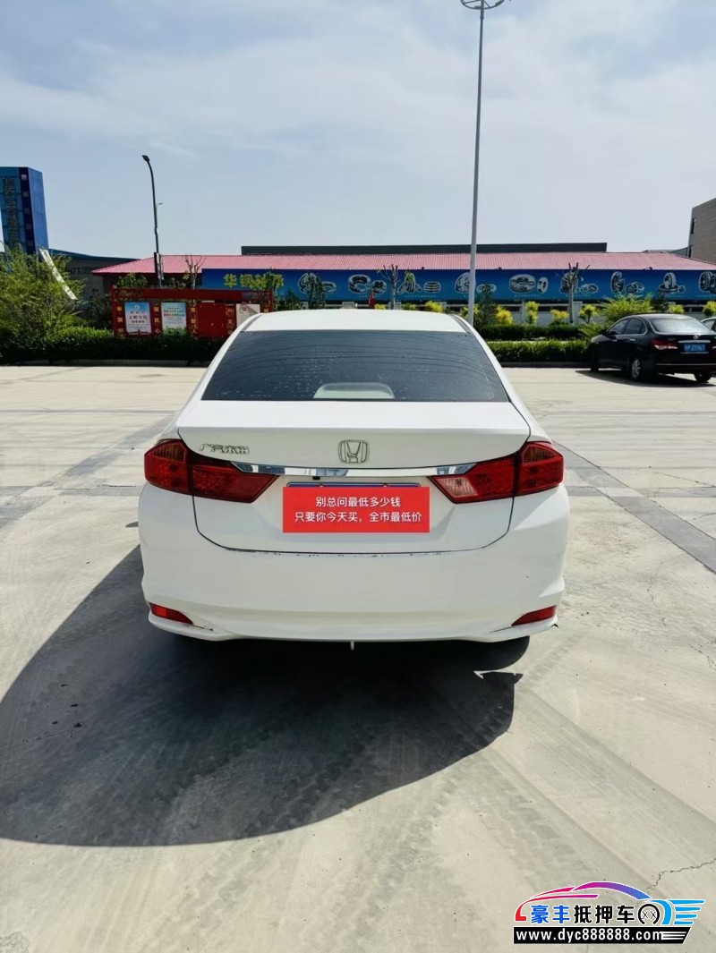 16年本田锋范轿车抵押车出售