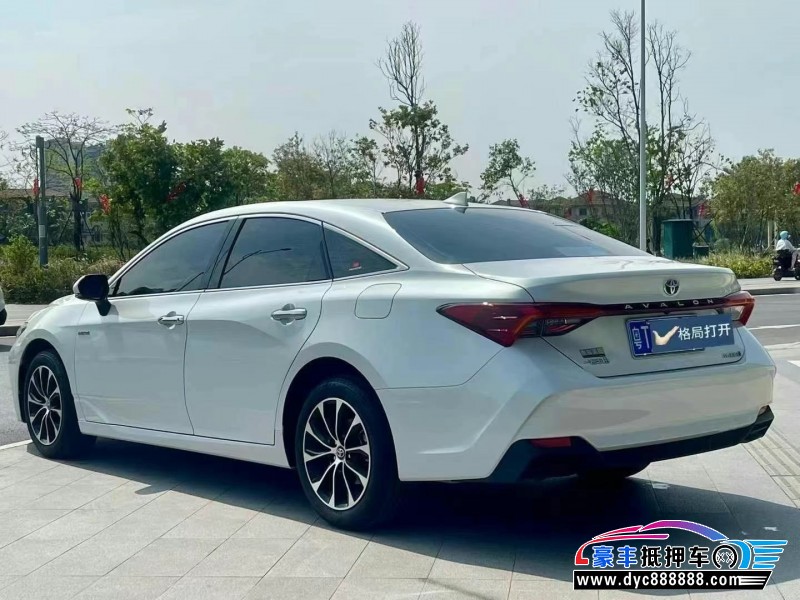 23年丰田亚洲龙轿车抵押车出售