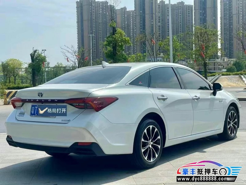 23年丰田亚洲龙轿车抵押车出售