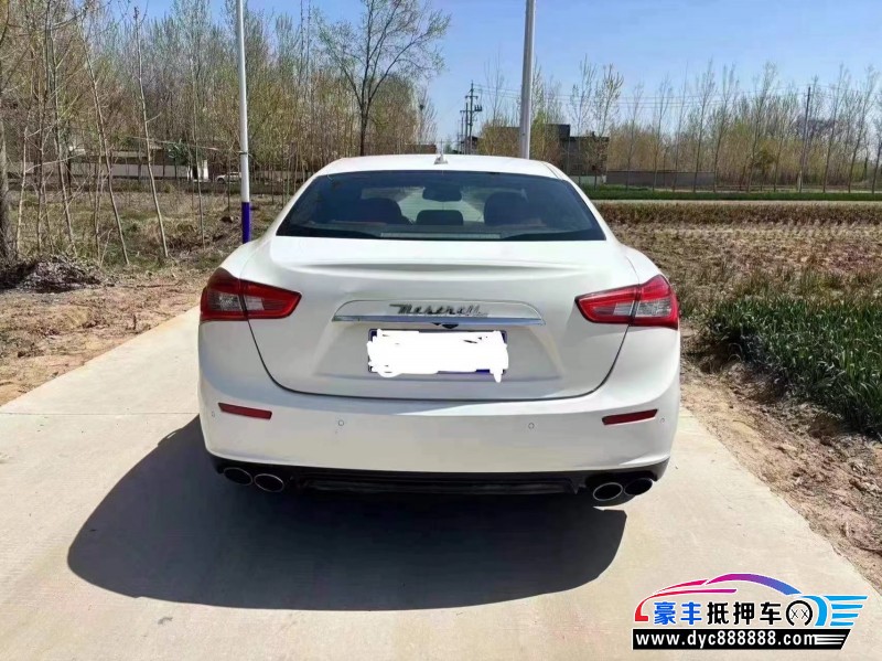 15年玛莎拉蒂Ghibli轿车抵押车出售