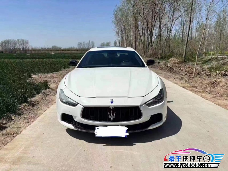15年玛莎拉蒂Ghibli轿车抵押车出售