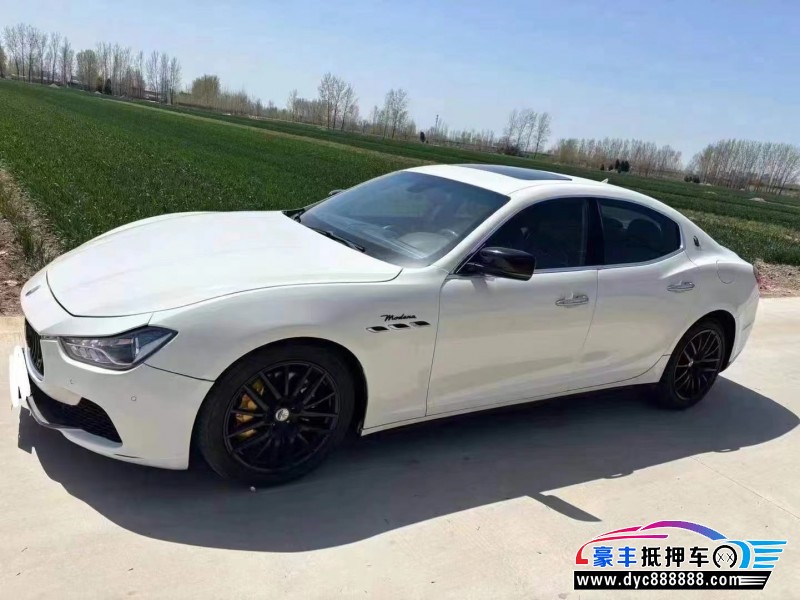 15年玛莎拉蒂Ghibli轿车抵押车出售