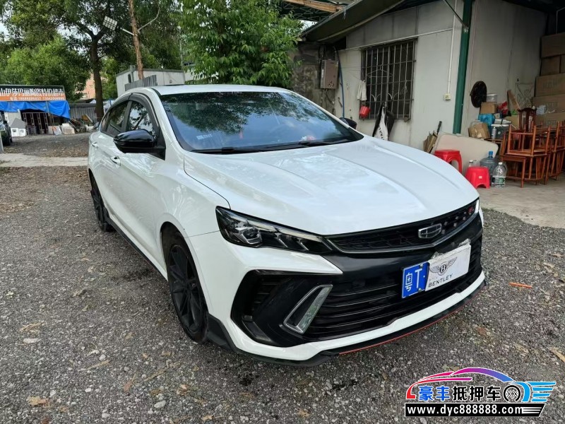 23年吉利缤瑞轿车抵押车出售