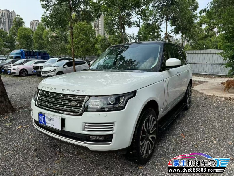 18年路虎揽胜行政轿车抵押车出售