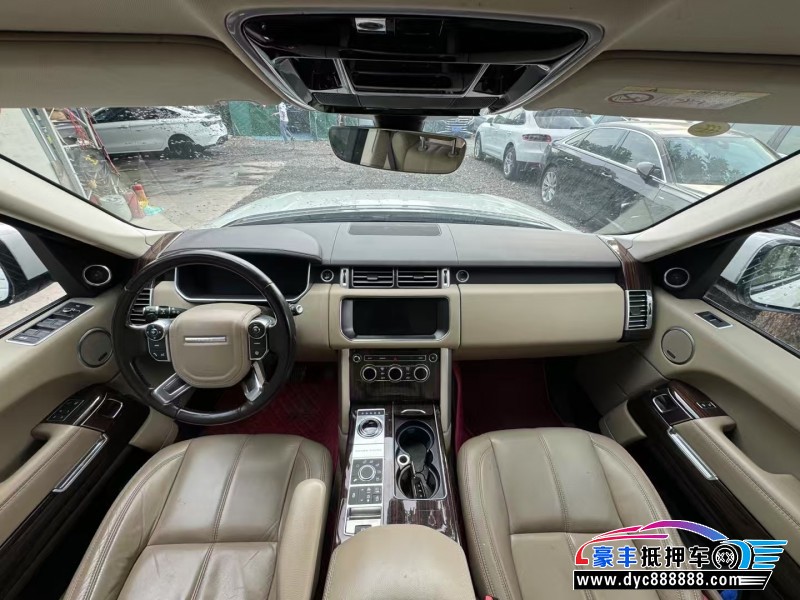 18年路虎揽胜行政轿车抵押车出售