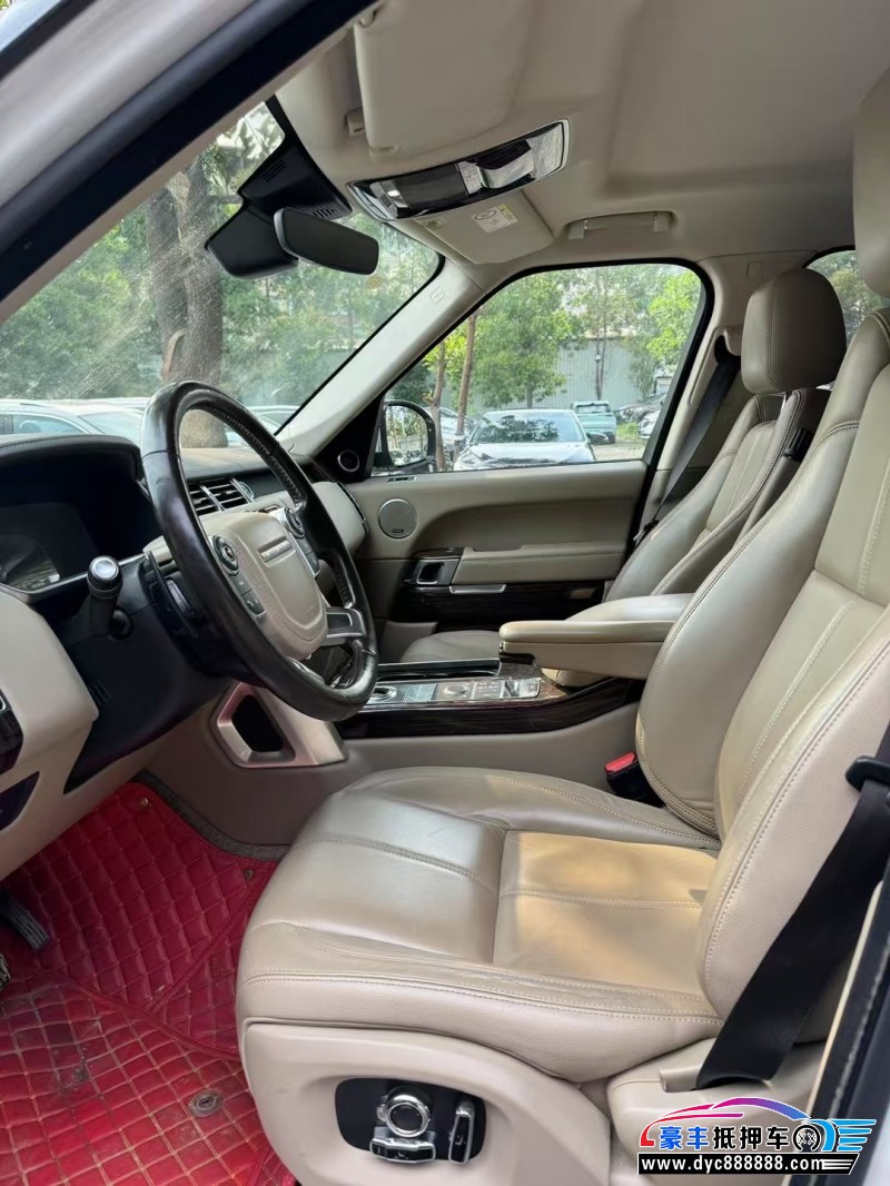 18年路虎揽胜行政轿车抵押车出售