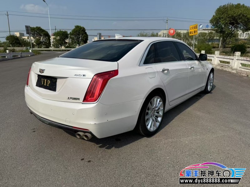 17年凯迪拉克CT6轿车抵押车出售