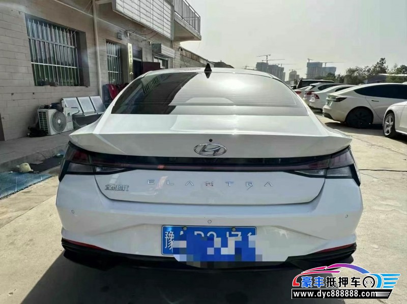 22年现代伊兰特轿车抵押车出售