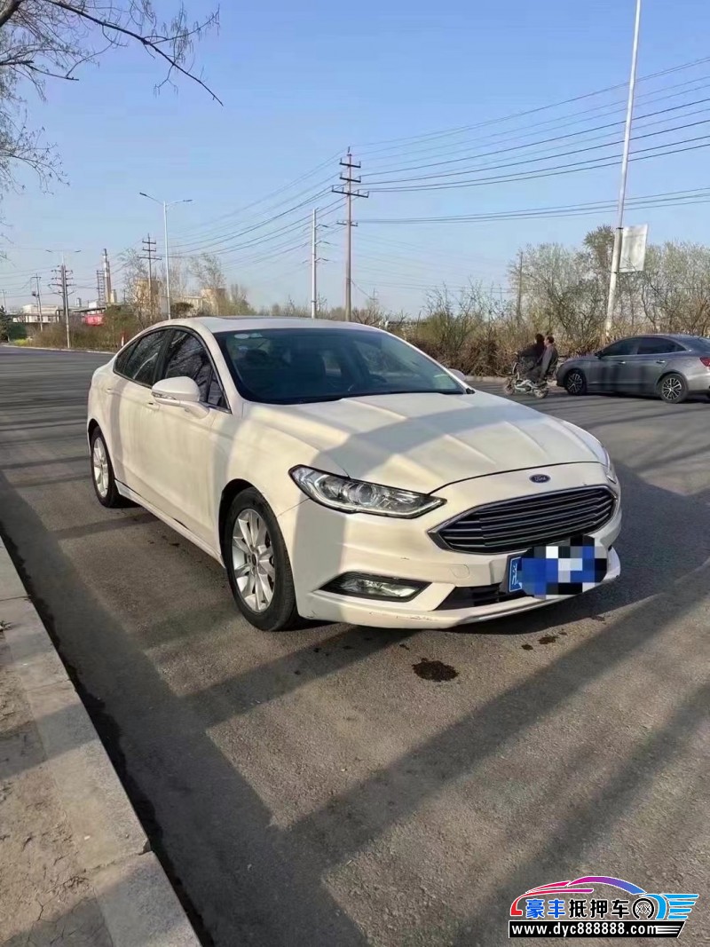 18年福特蒙迪欧轿车抵押车出售