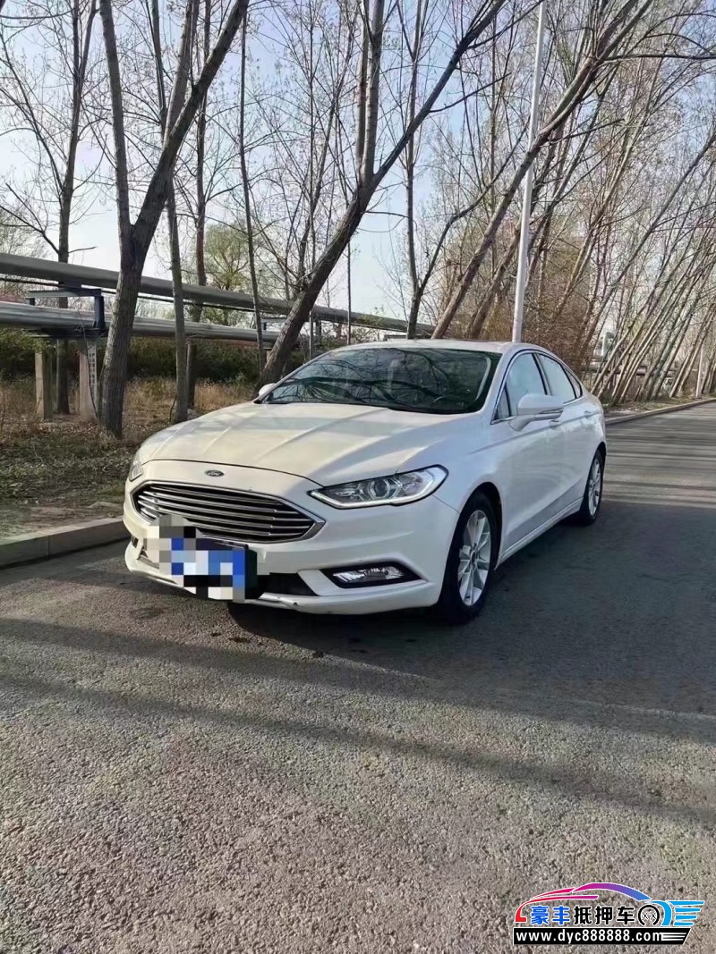 18年福特蒙迪欧轿车抵押车出售