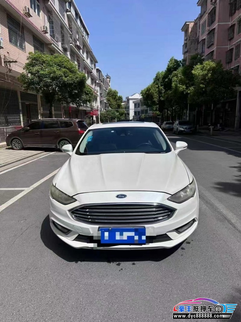 17年福特蒙迪欧轿车抵押车出售