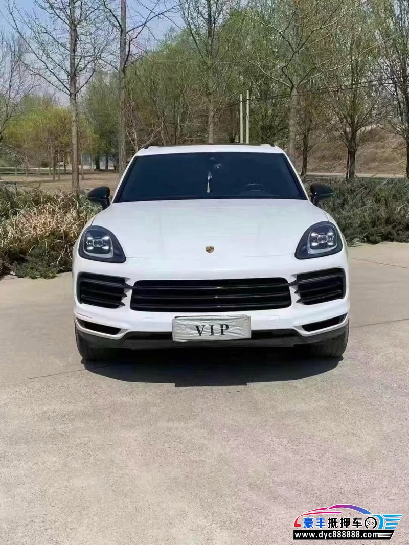 20年保时捷卡宴轿车抵押车出售