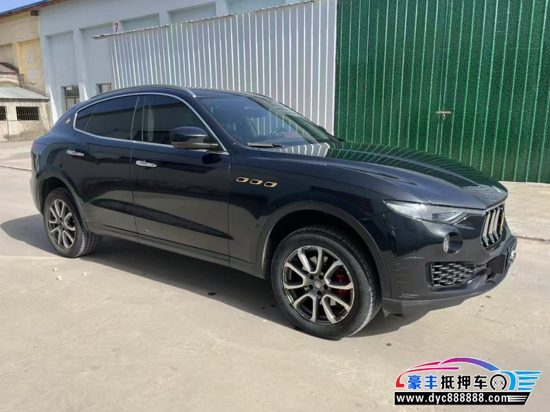 18年玛莎拉蒂LevanteSUV抵押车出售