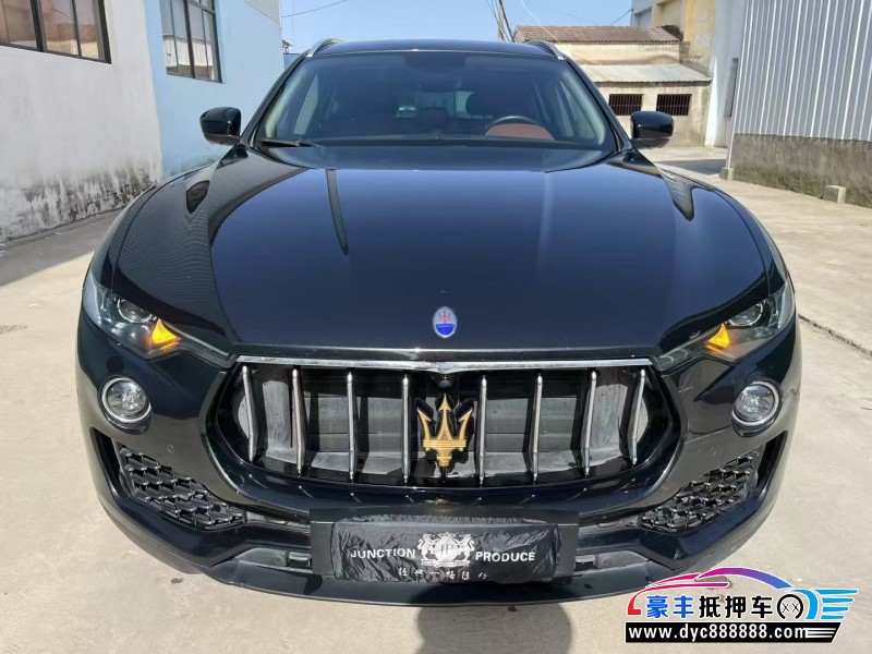 18年玛莎拉蒂LevanteSUV抵押车出售