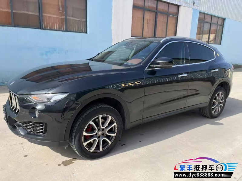 18年玛莎拉蒂LevanteSUV抵押车出售