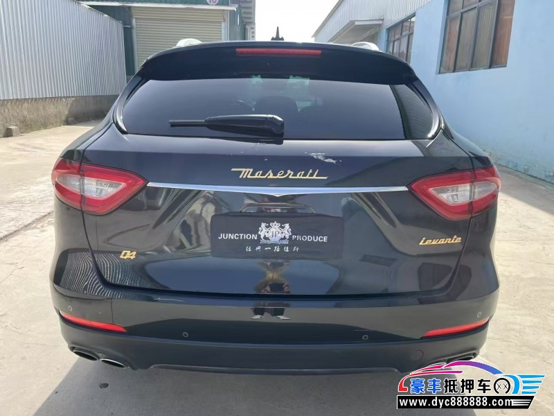 18年玛莎拉蒂LevanteSUV抵押车出售