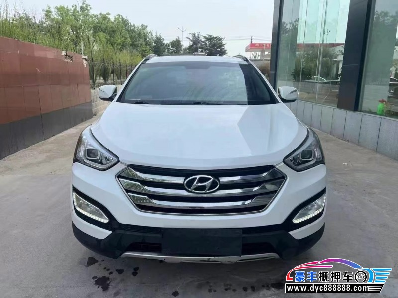 14年现代新胜达轿车抵押车出售