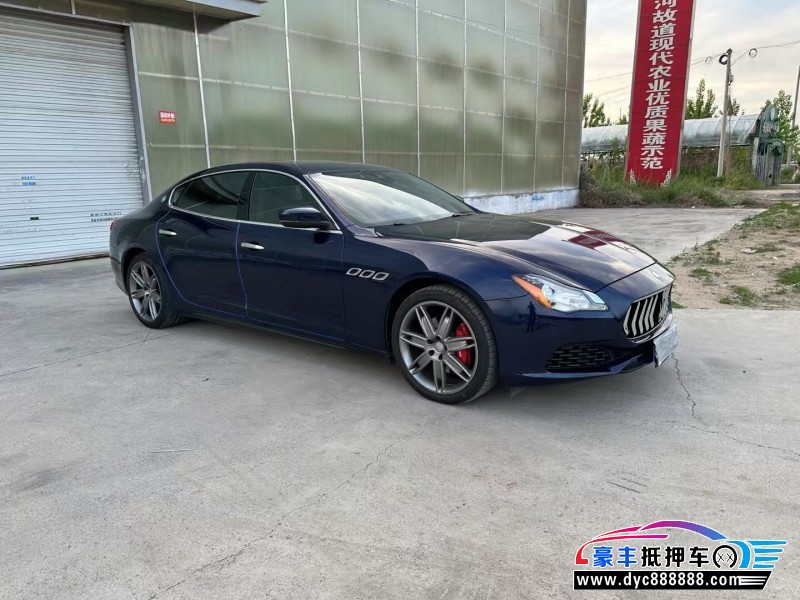 18年玛莎拉蒂总裁轿车抵押车出售