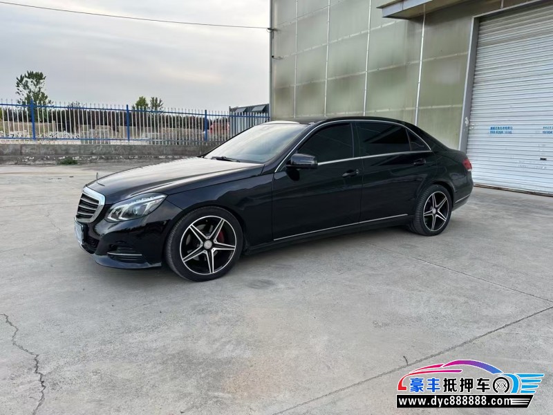 14年奔驰E轿车抵押车出售