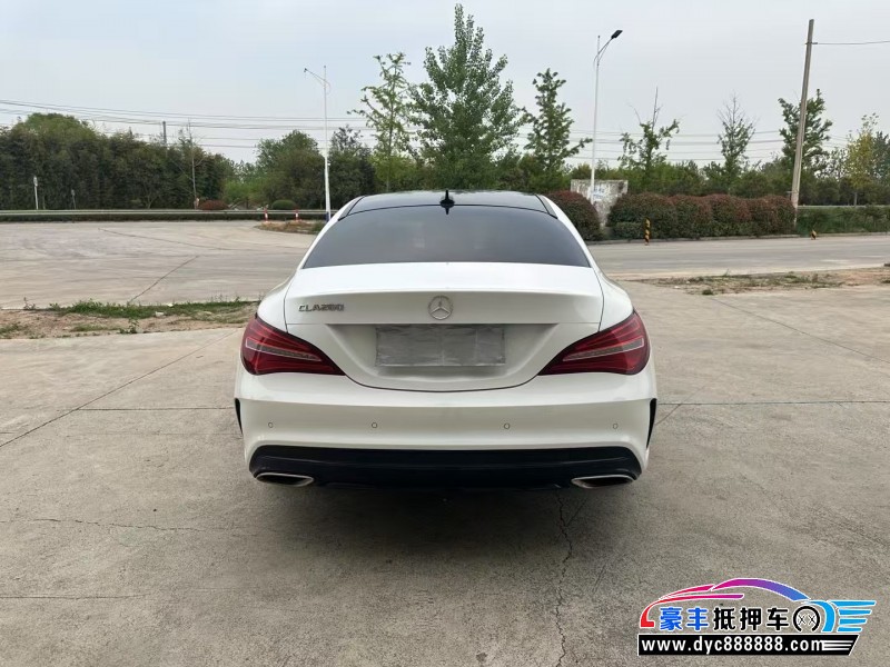 18年奔驰CLA轿车抵押车出售