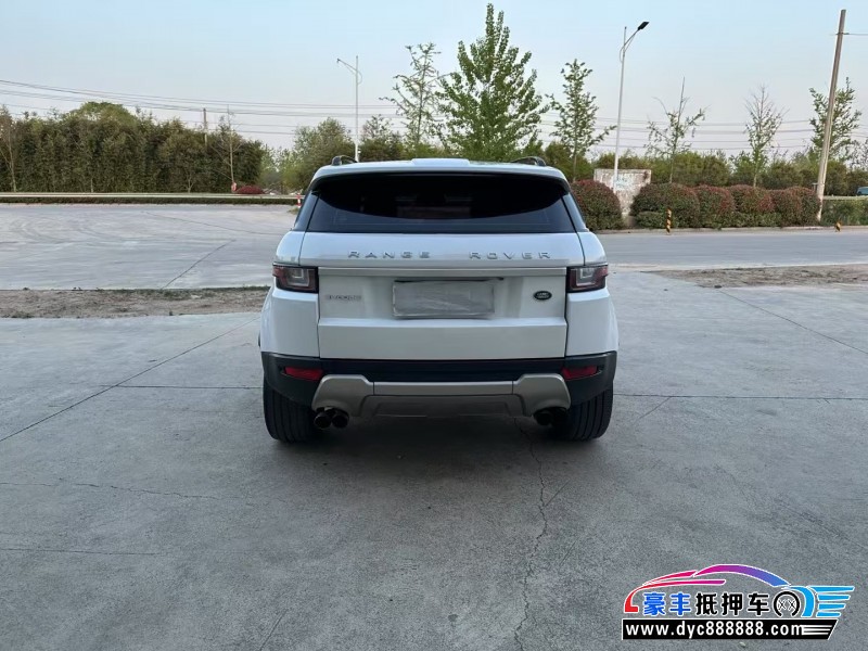 16年路虎揽胜极光轿车抵押车出售