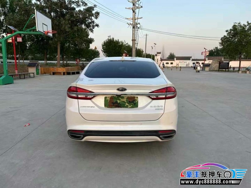 17年福特蒙迪欧轿车抵押车出售