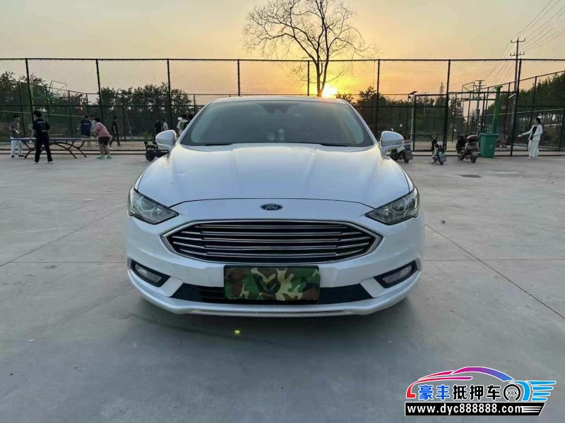 17年福特蒙迪欧轿车抵押车出售