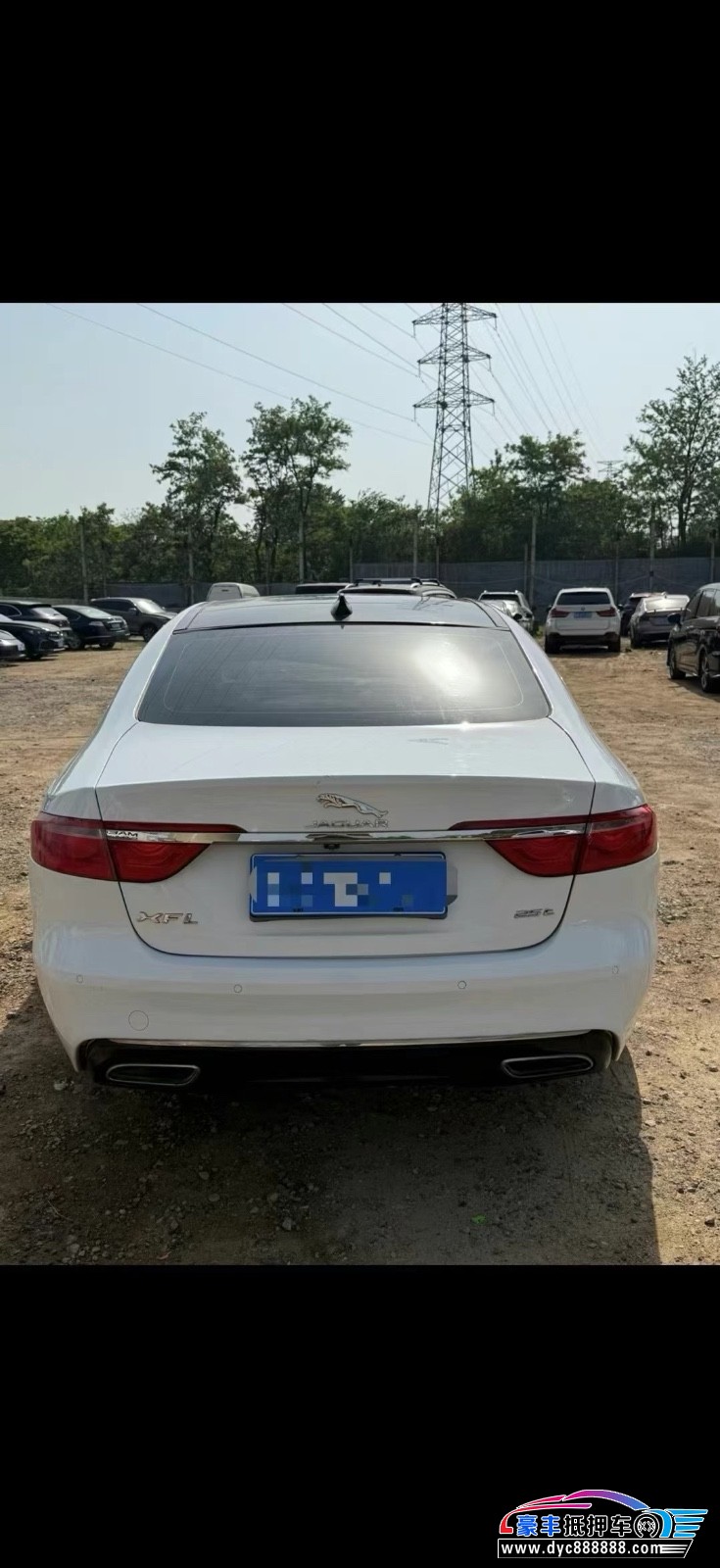 18年捷豹XFL轿车抵押车出售