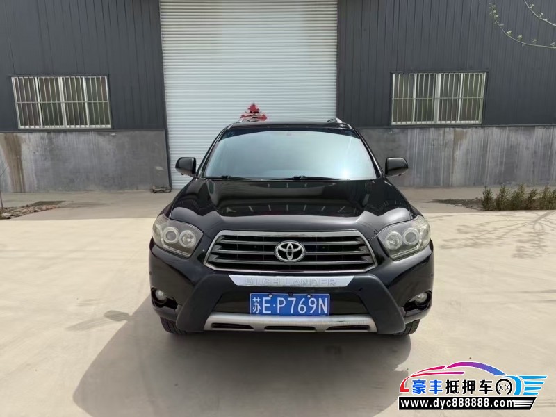 11年丰田汉兰达轿车抵押车出售