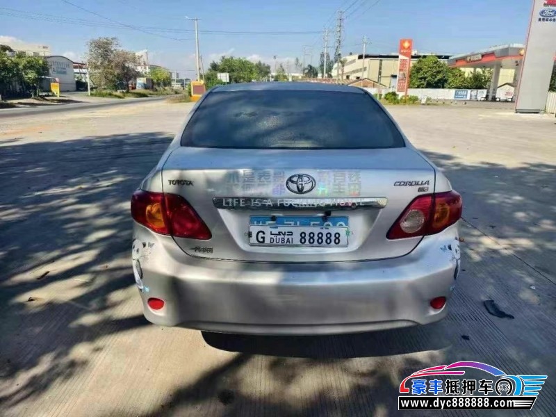 10年丰田卡罗拉轿车抵押车出售