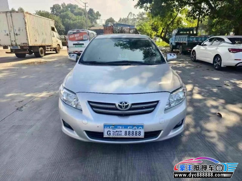 10年丰田卡罗拉轿车抵押车出售