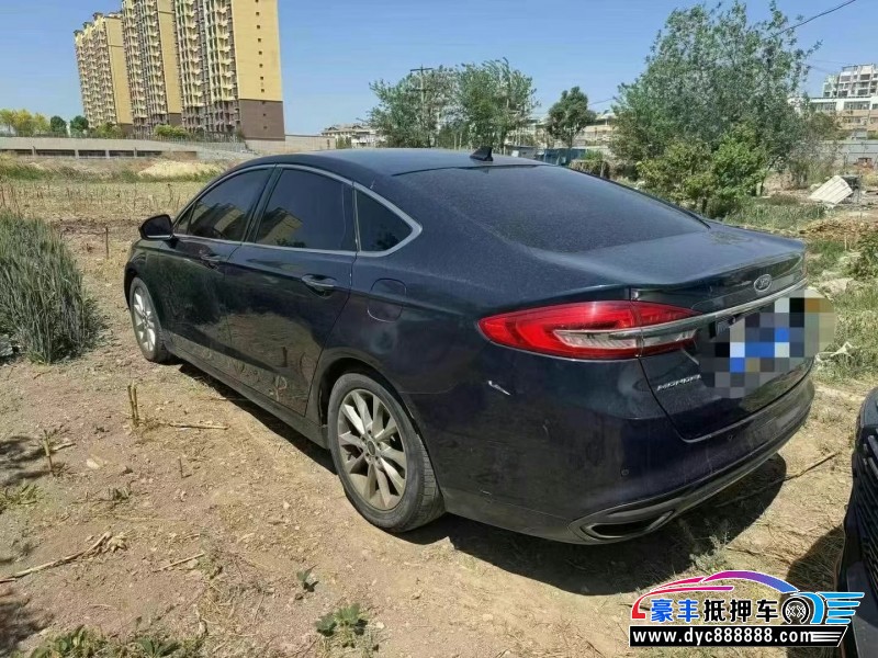 17年福特蒙迪欧轿车抵押车出售