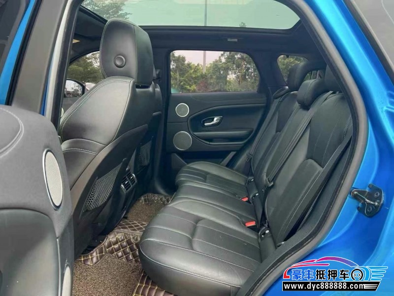 18年路虎揽胜极光轿车抵押车出售