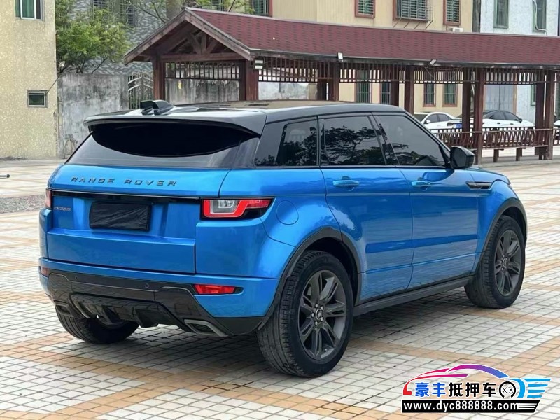 18年路虎揽胜极光轿车抵押车出售