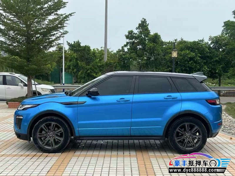 18年路虎揽胜极光轿车抵押车出售