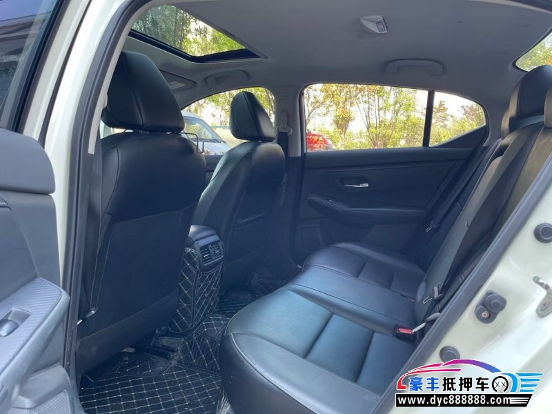 21年日产轩逸轿车抵押车出售