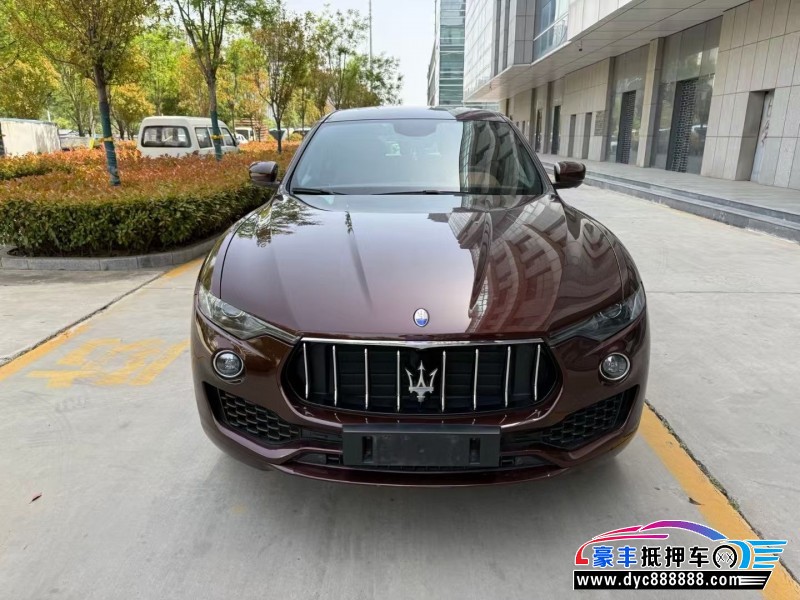 17年玛莎拉蒂莱万特轿车抵押车出售