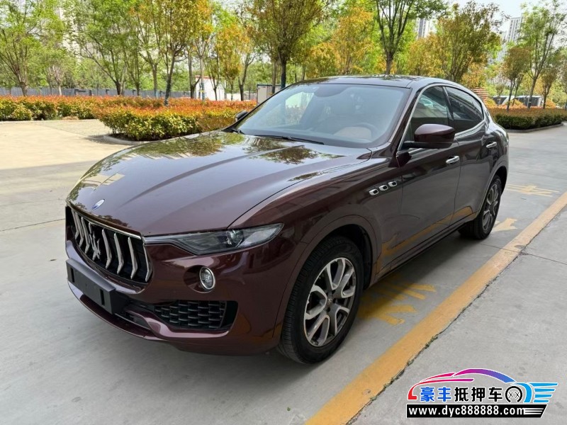 17年玛莎拉蒂莱万特轿车抵押车出售