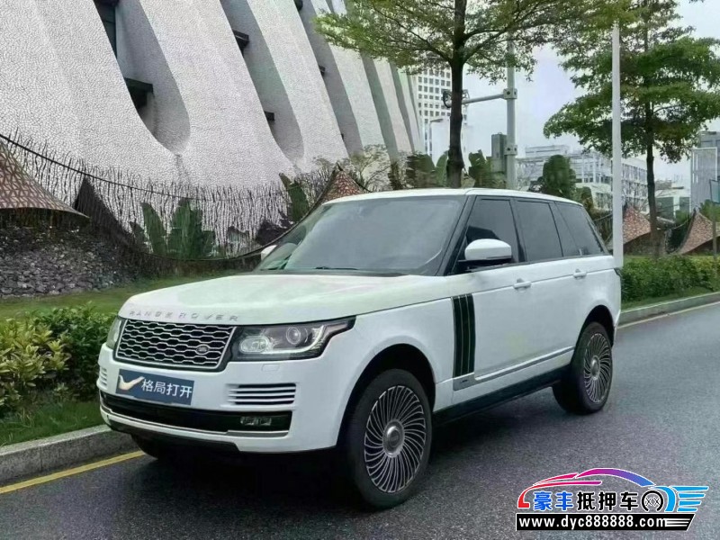 16年路虎揽胜轿车抵押车出售