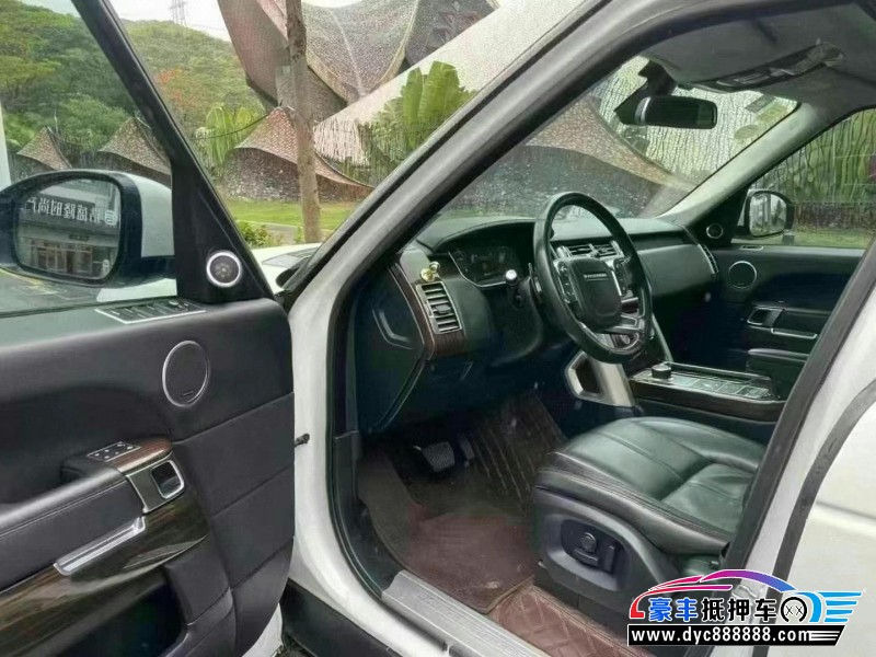 16年路虎揽胜轿车抵押车出售