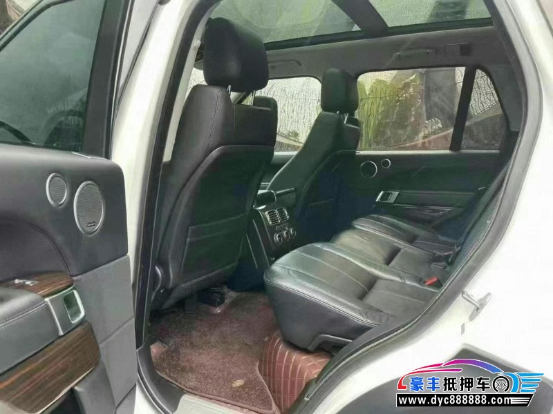 16年路虎揽胜轿车抵押车出售