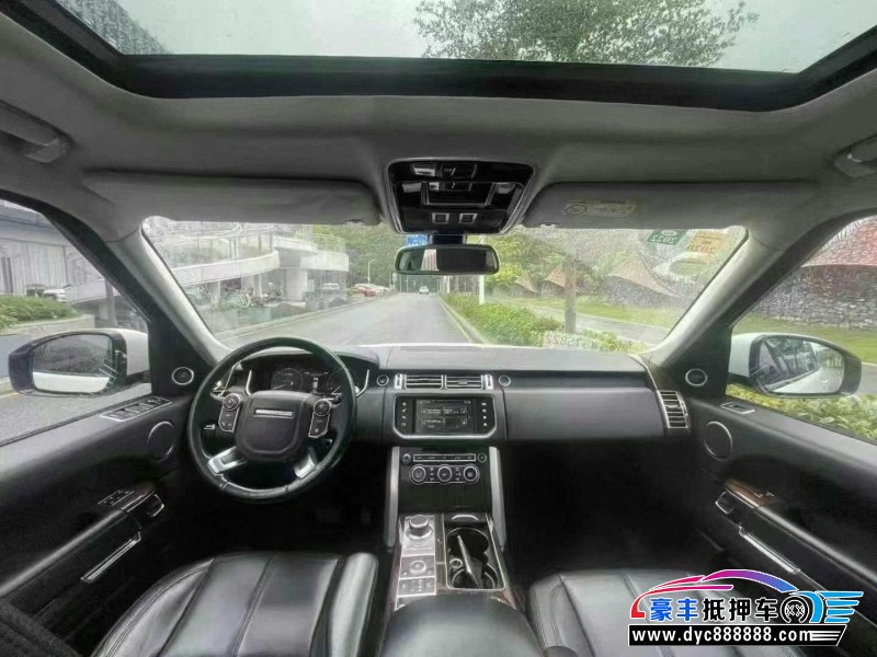 16年路虎揽胜轿车抵押车出售