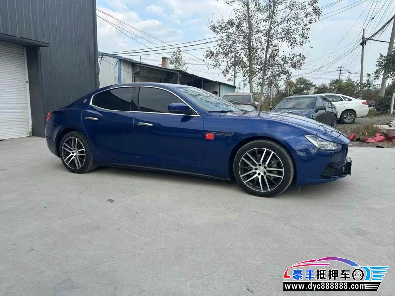 18年玛莎拉蒂Ghibli轿车抵押车出售