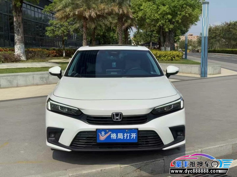 24年本田思域轿车抵押车出售