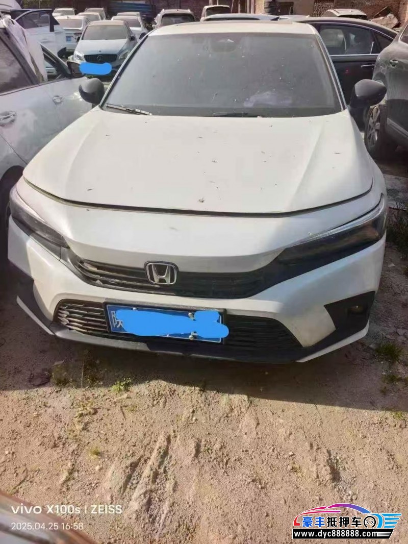 24年本田思域轿车抵押车出售