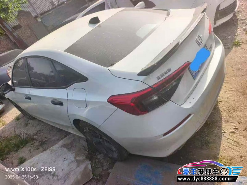 24年本田思域轿车抵押车出售